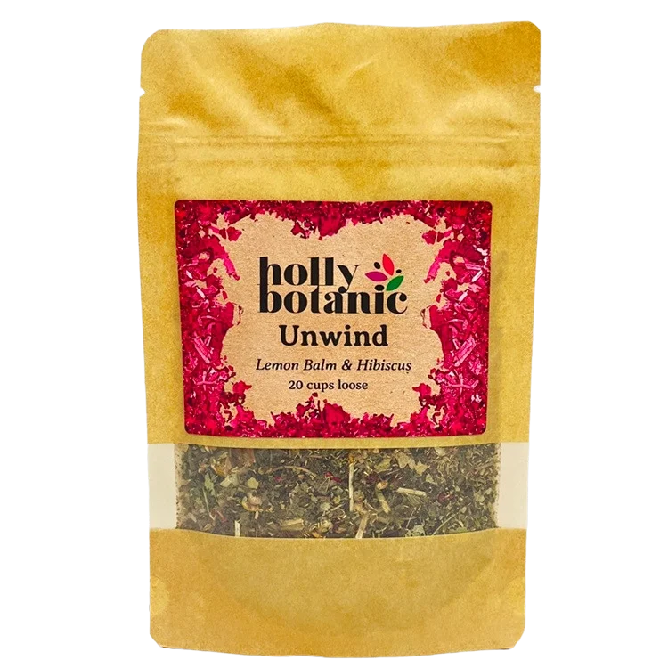 Unwind (Hibiscus and Lemon Balm) - Tisane to Relax and Calm