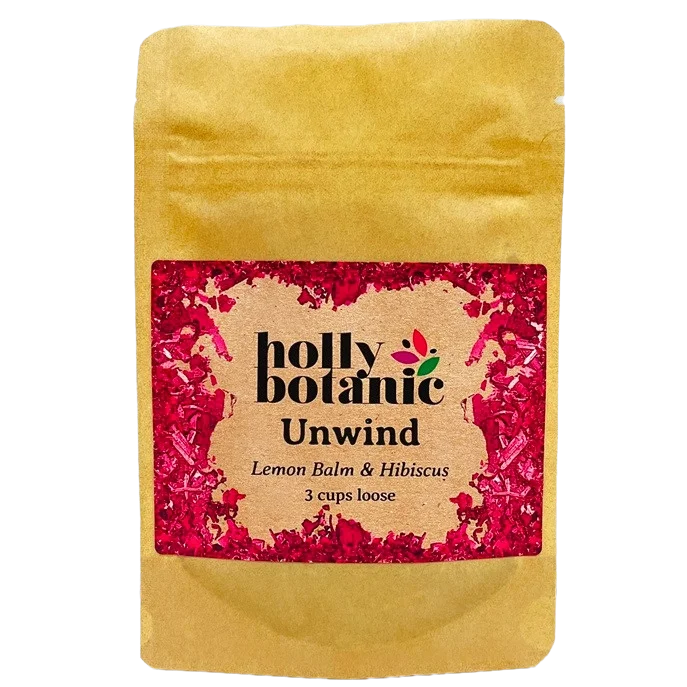 Unwind (Hibiscus and Lemon Balm) - Tisane to Relax and Calm