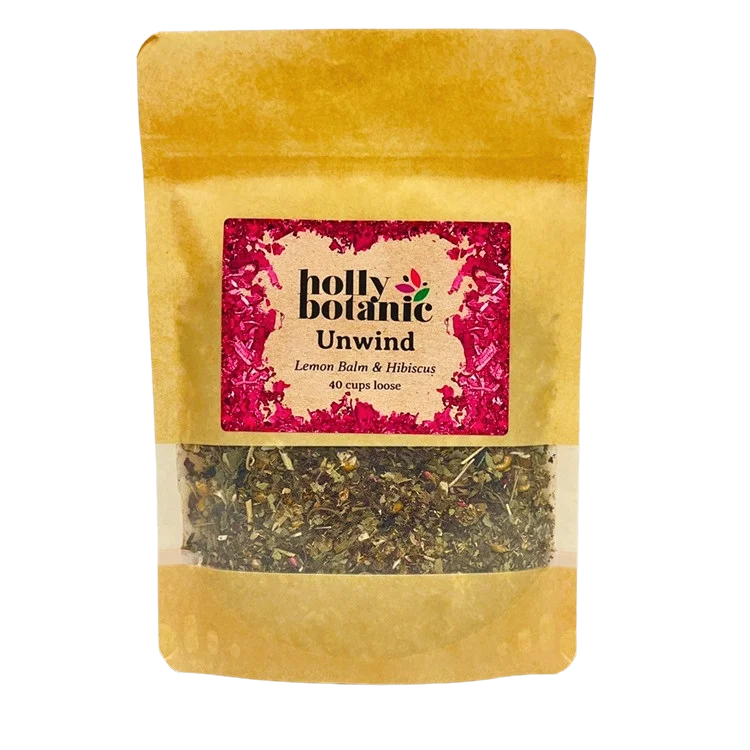 Unwind (Hibiscus and Lemon Balm) - Tisane to Relax and Calm