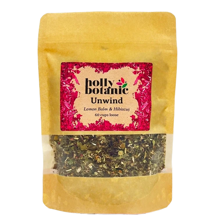 Unwind (Hibiscus and Lemon Balm) - Tisane to Relax and Calm