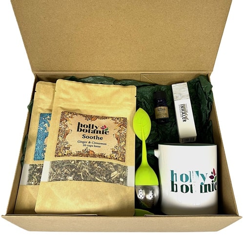Immune support gift set is a ready-made, beautifully presented gift set.