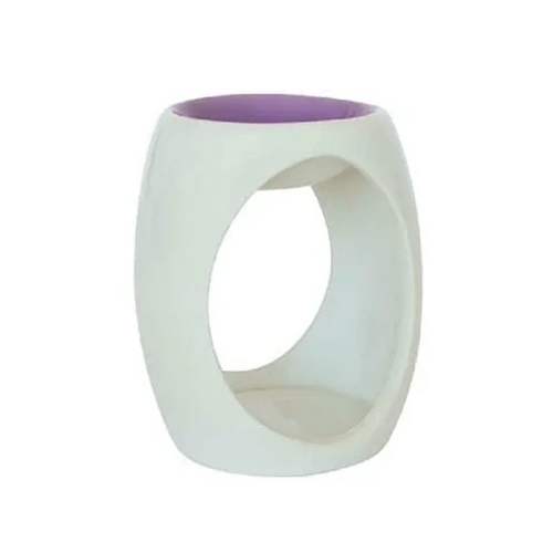 purple ceramic oil burner