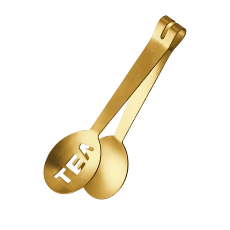 Stainless steel tea bag squeezer - gold