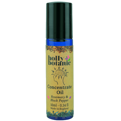 Concentrate roll-on pulse point oil, lid on